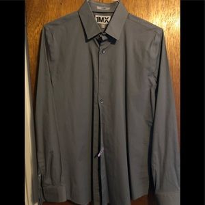Express Fitted Dress Shirt